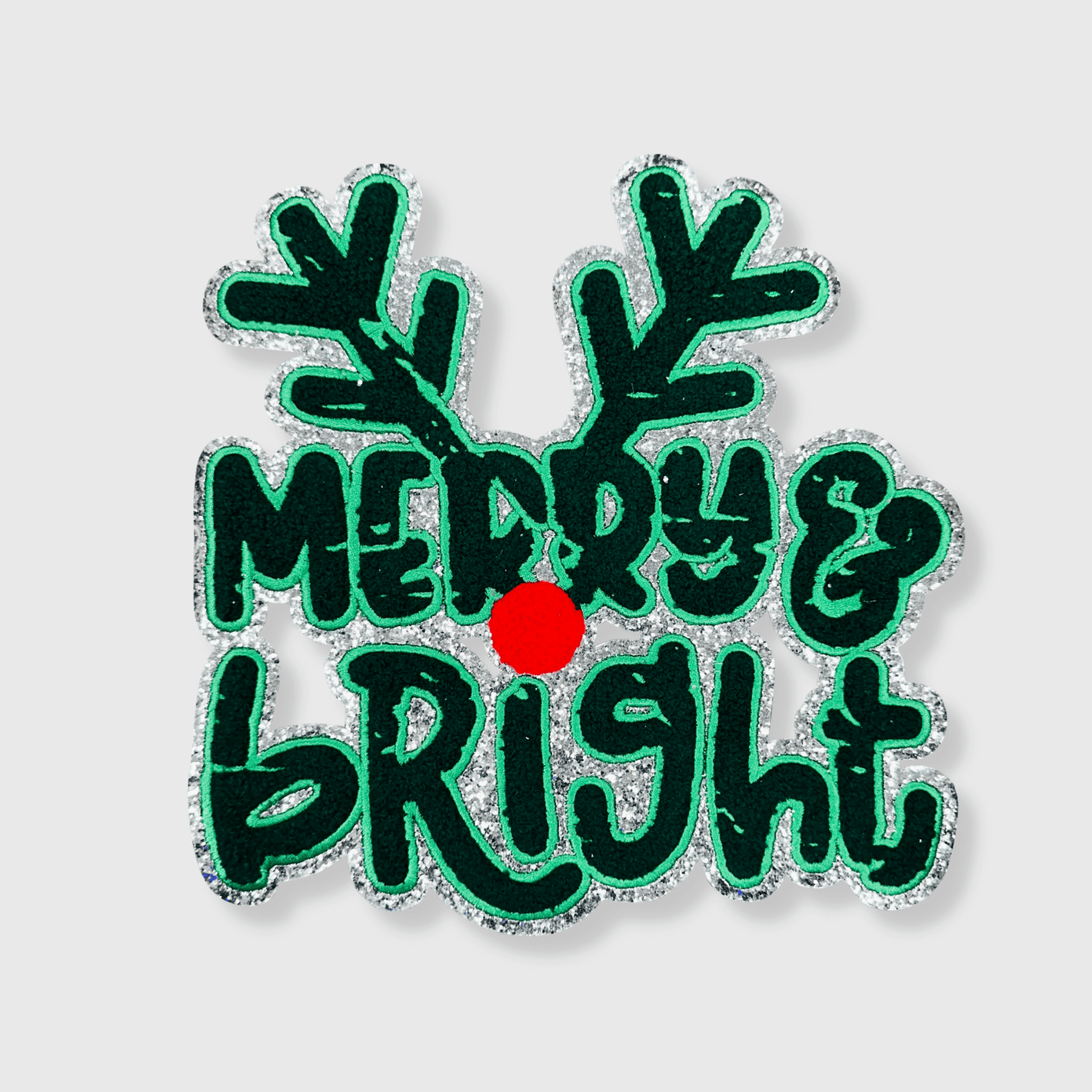 ILTEX Apparel Chenille Patches CP1125 - Merry & Bright