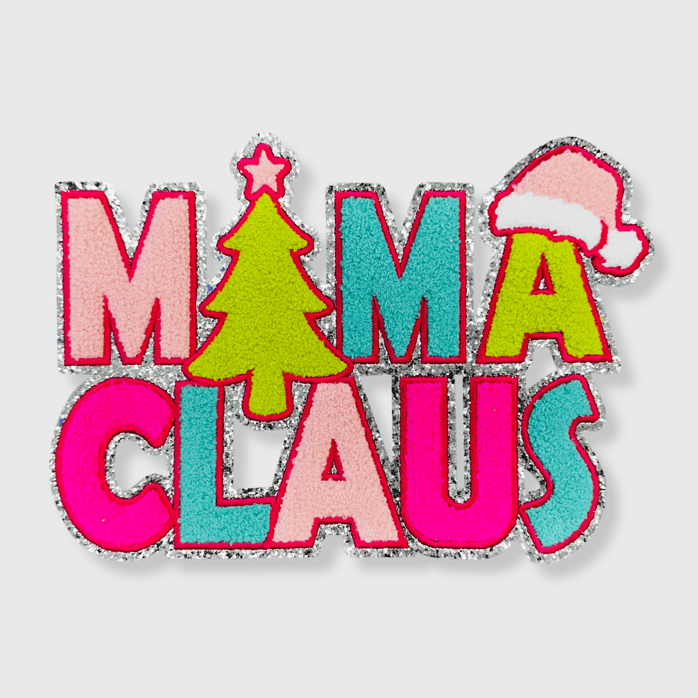 ILTEX Apparel Chenille Patches CP1127 - Mama Claus