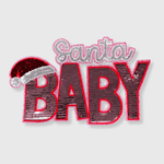 ILTEX Apparel Chenille Patches CP1134 - Santa Baby
