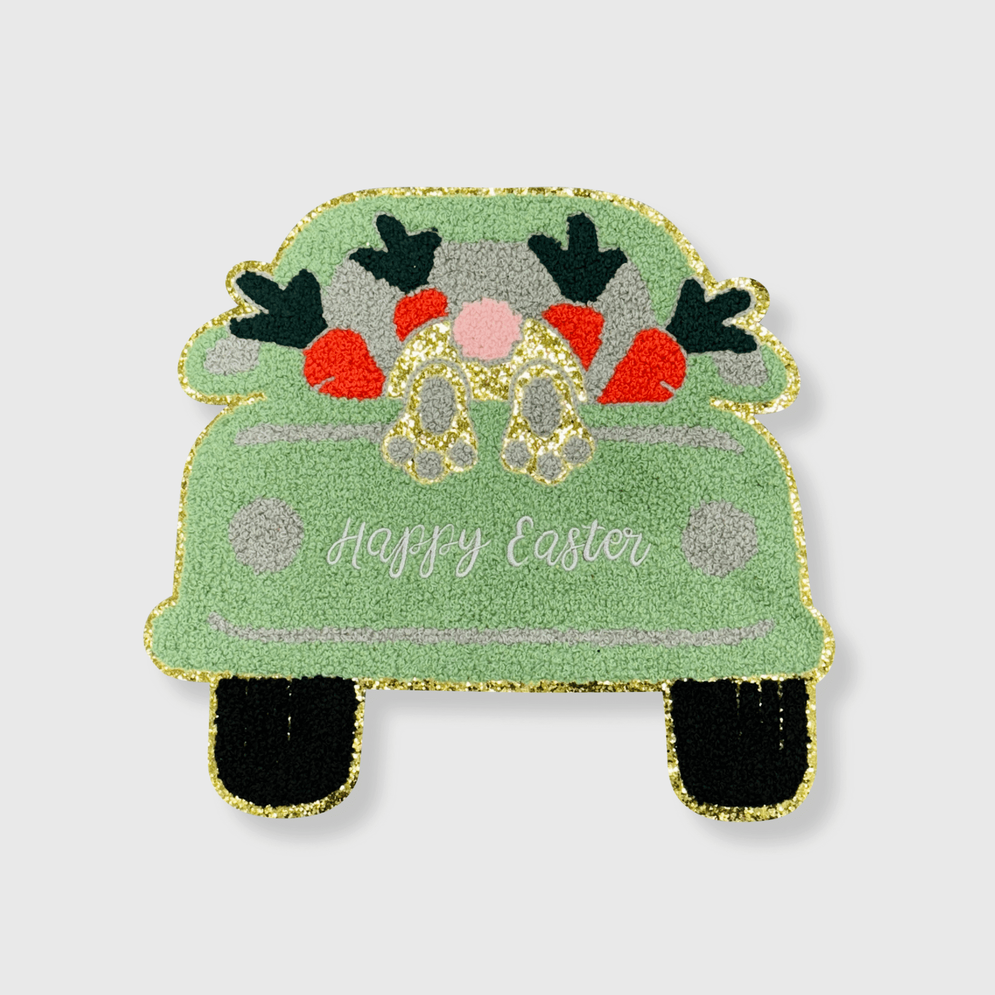 ILTEX Apparel Chenille Patches CP1136 - Happy Easter Truck