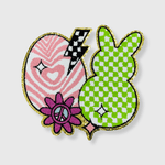 ILTEX Apparel Chenille Patches CP1137 - Easter Egg & Bunny