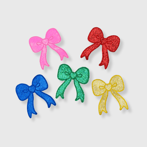 ILTEX Apparel Chenille Patches CP1148 - Glittery Bows