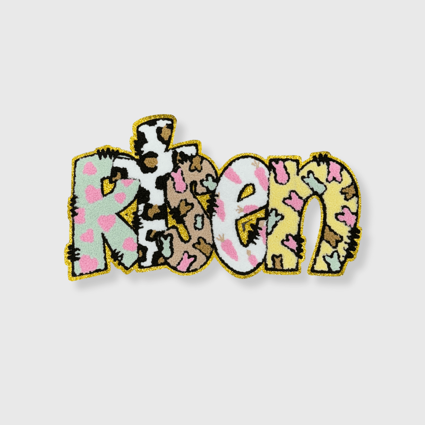 ILTEX Apparel Chenille Patches CP1149 - Easter RISEN
