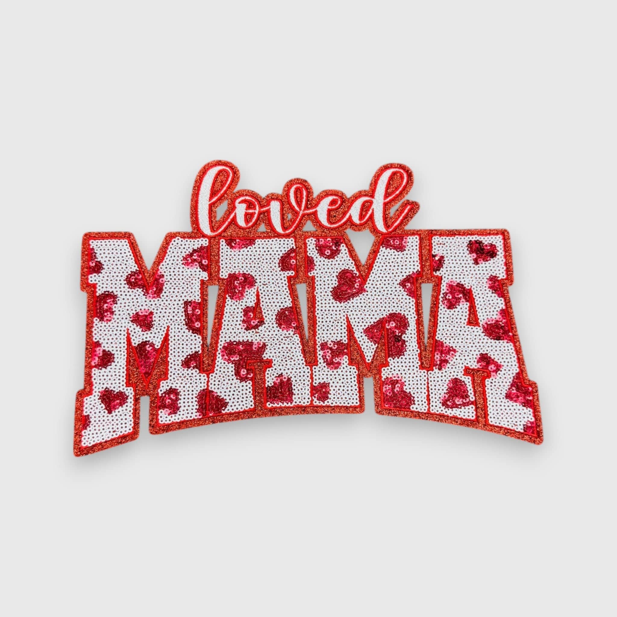 ILTEX Apparel Chenille Patches CP1151 - Loved MAMA