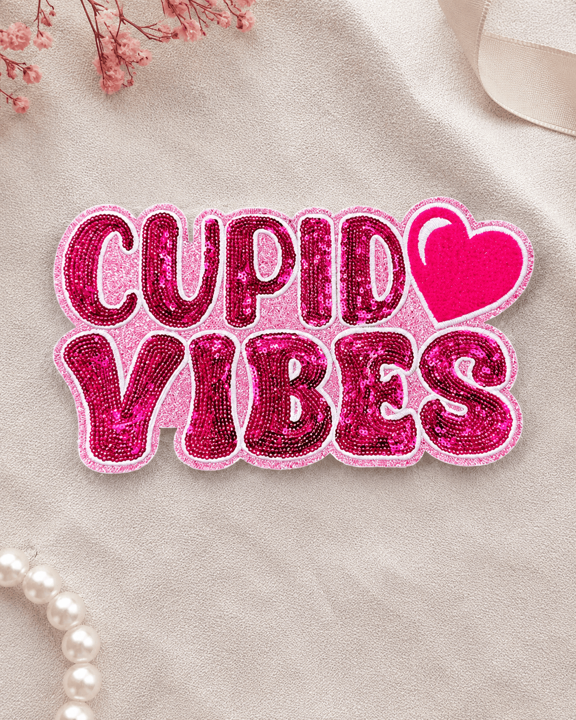 ILTEX Apparel Chenille Patches CP1152 - Cupid Vibes