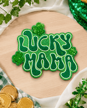 ILTEX Apparel Chenille Patches CP1156 - Lucky Mama