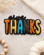 ILTEX Apparel Chenille Patches CP1167 - Give Thanks Patch