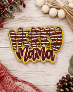 ILTEX Apparel Chenille Patches CP1184 - Merry Mama Sequin Patch