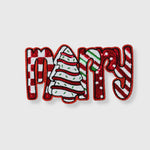 ILTEX Apparel Chenille Patches CP1190 -  Peppermint Marry Sequin Patch