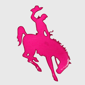 ILTEX Apparel Chenille Patches CP1192 - Pink Rodeo Sequin Patch