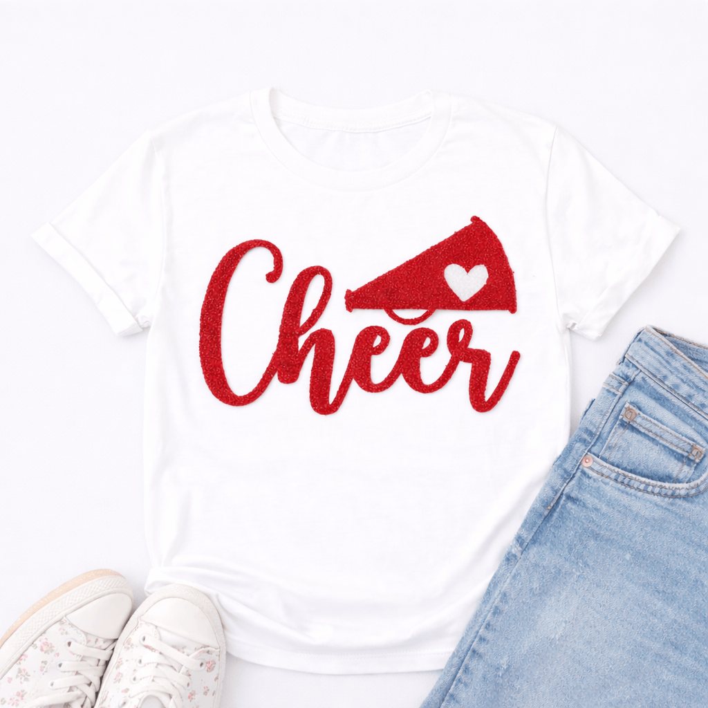 ILTEX Apparel Chenille Patches CP1196 - Fluffy Cheer Patch