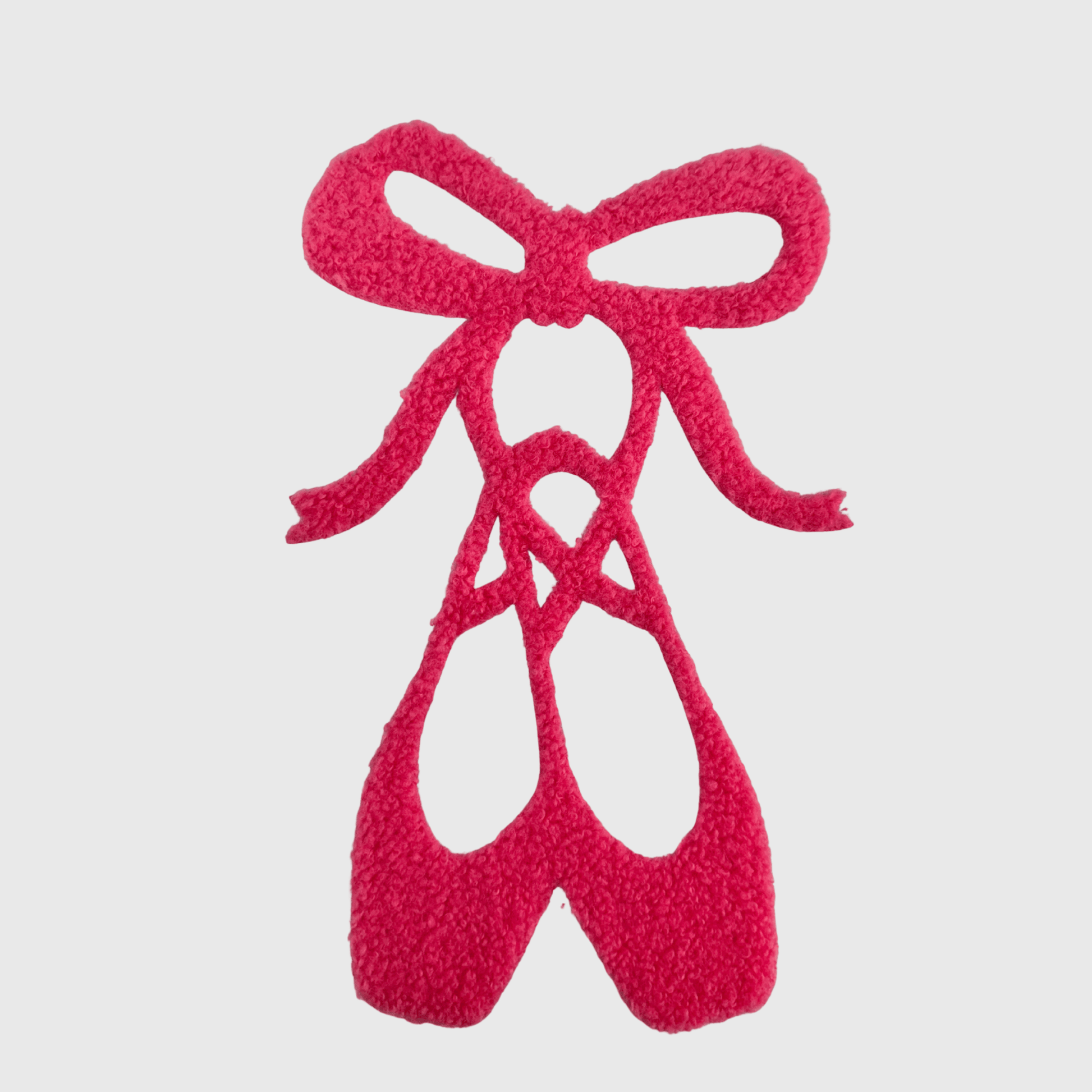 ILTEX Apparel Chenille Patches CP1197 - Fluffy Ballerina Patch