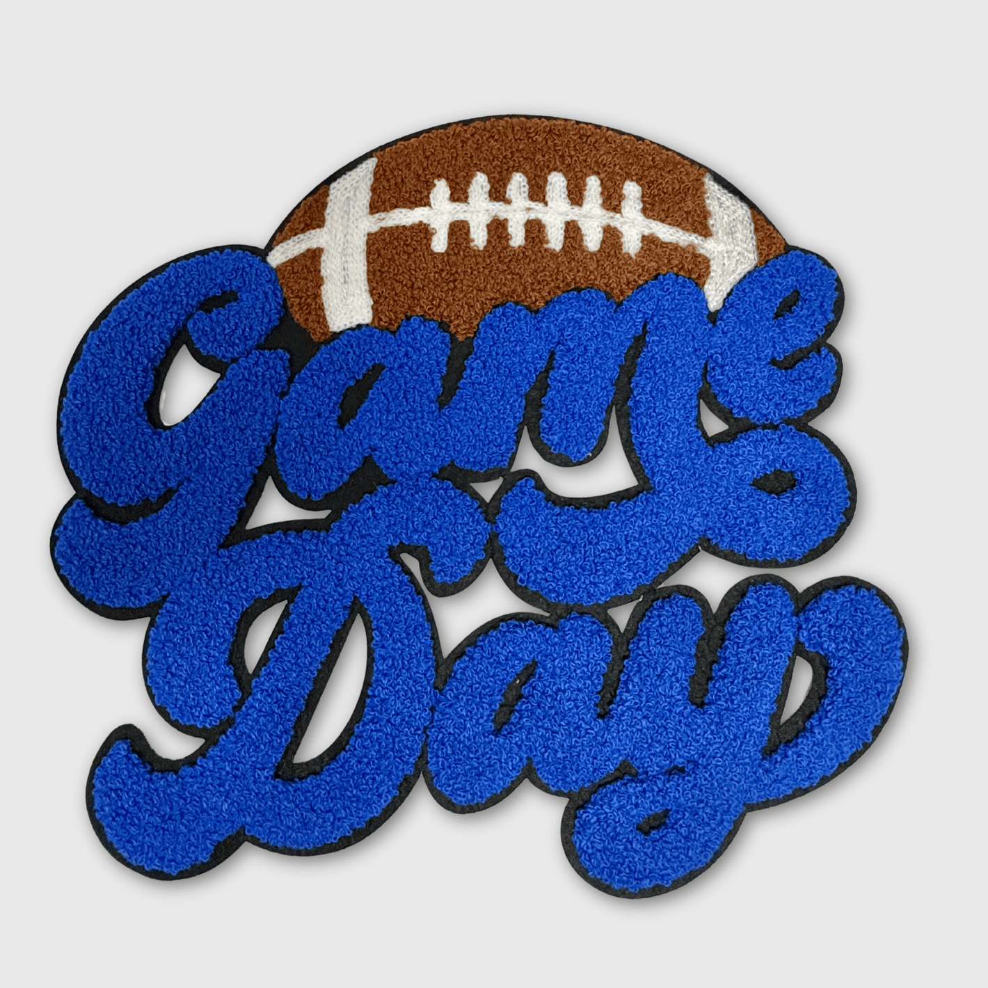 ILTEX Apparel Chenille Patches CP1210 - Game Day Football Chenille Patch