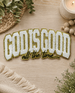 ILTEX Apparel Chenille Patches CP1221 - God Is Good All The Time Chenille Patch