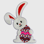 ILTEX Apparel Chenille Patches CP12337 - Easter Bunny Egg Chenille Patch