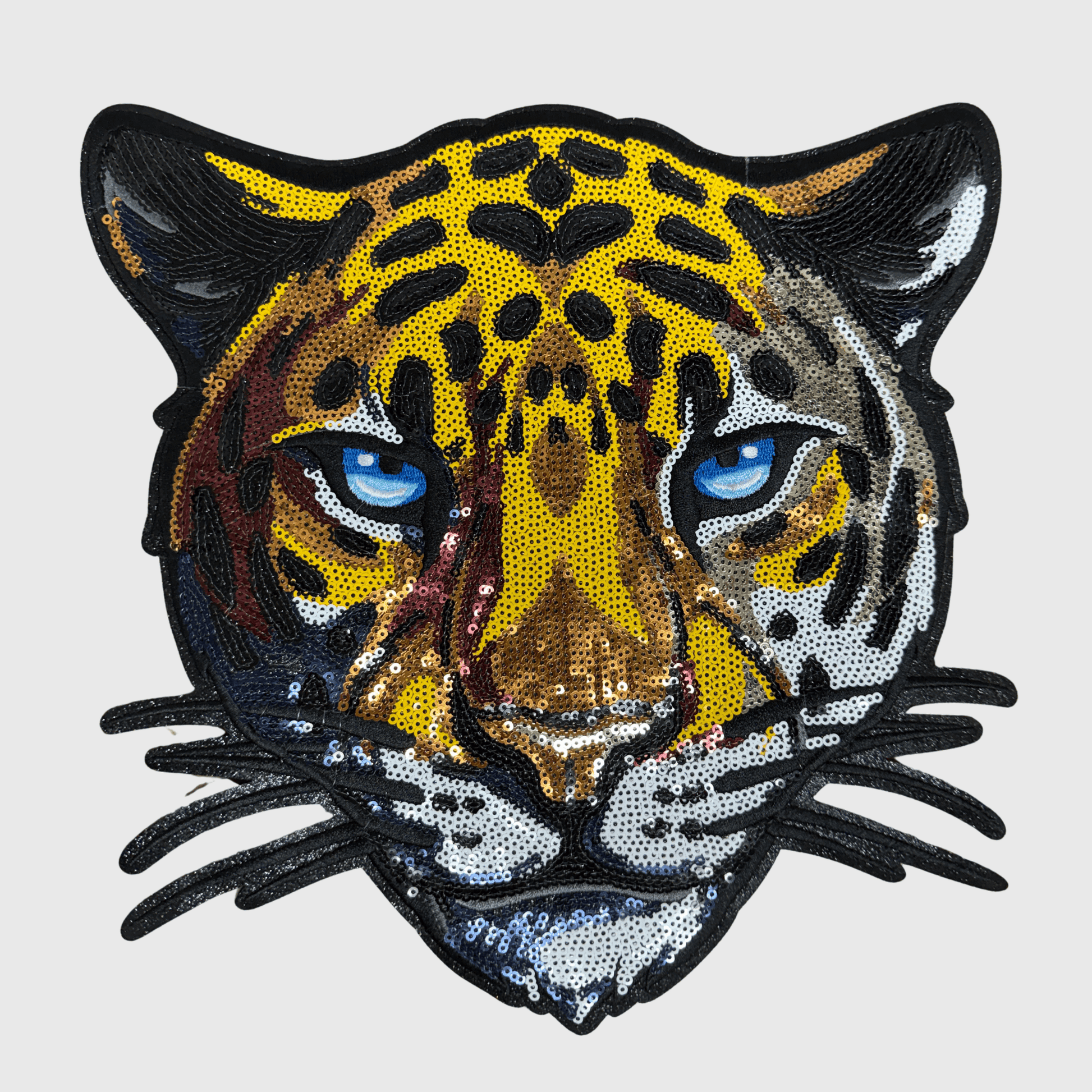 ILTEX Apparel Chenille Patches CP1250 - Sequin Leopard Patch
