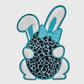 ILTEX Apparel Chenille Patches CP1251 - Cheetah Egg & Bunny Easter Patch
