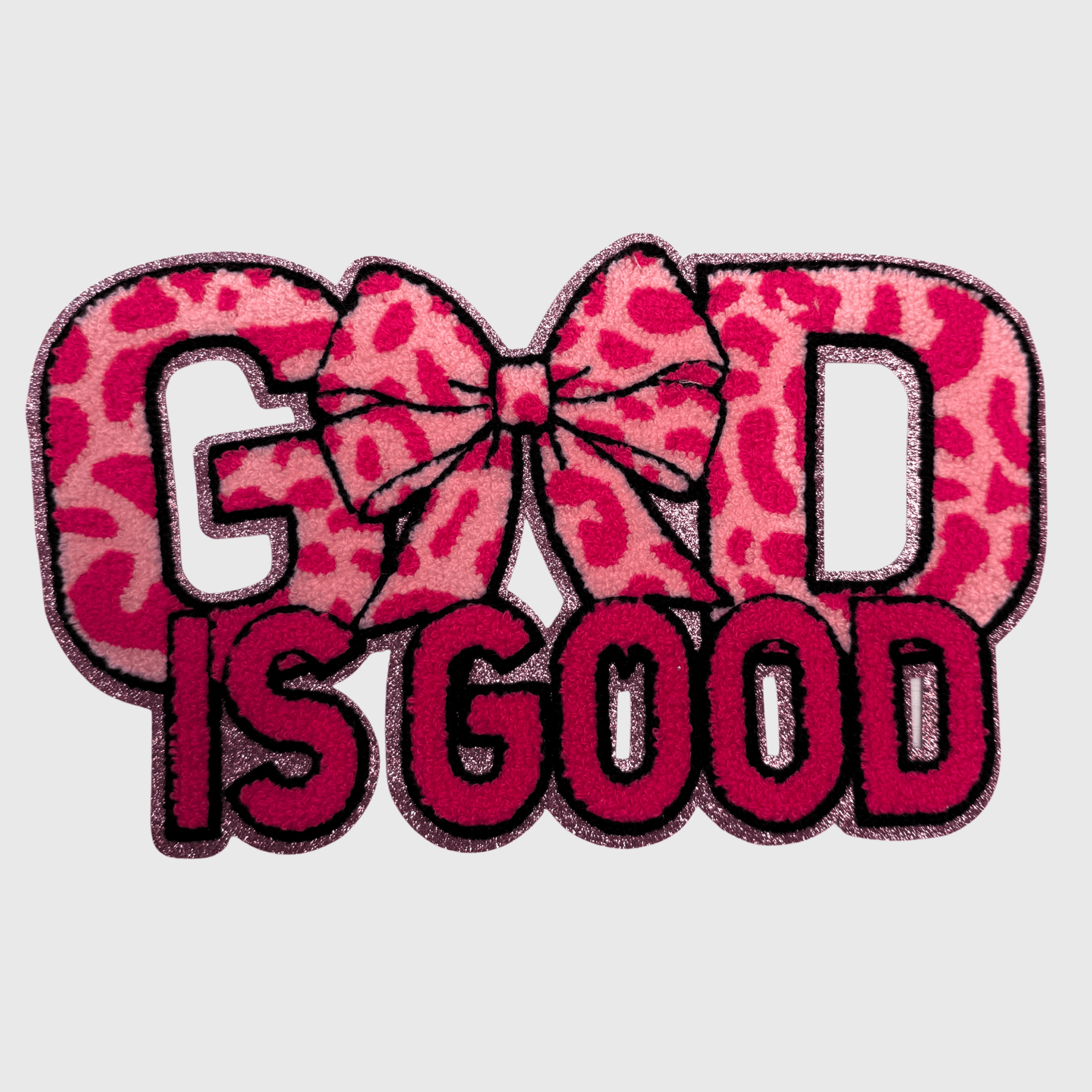 ILTEX Apparel Chenille Patches CP1254 God Is Good Chenille Patch