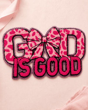 ILTEX Apparel Chenille Patches CP1254 - God Is Good Patch