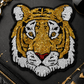 ILTEX Apparel Chenille Patches Gold/Black CP1225 - Game Day Tiger Mascot Patch
