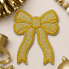 CP1245 - Glittery Bows 2.0 - Gold