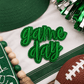 ILTEX Apparel Chenille Patches Green CP1247 - Glittery Game Day Hat Patches 2.0