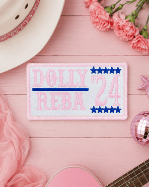 ILTEX Apparel Chenille Patches HP1005 - Dolly Reba '24 Hat Patch