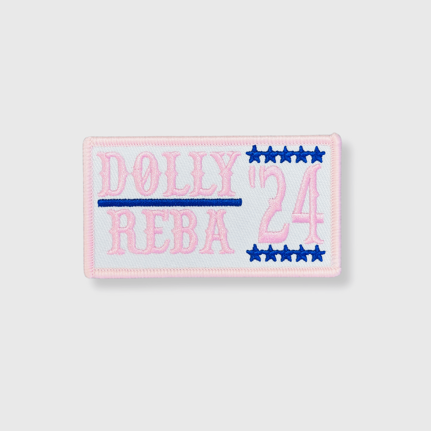 ILTEX Apparel Chenille Patches HP1005 - Dolly Reba '24 Hat Patch