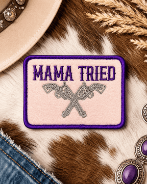 ILTEX Apparel Chenille Patches HP1006 - MAMA Tried Hat Patch