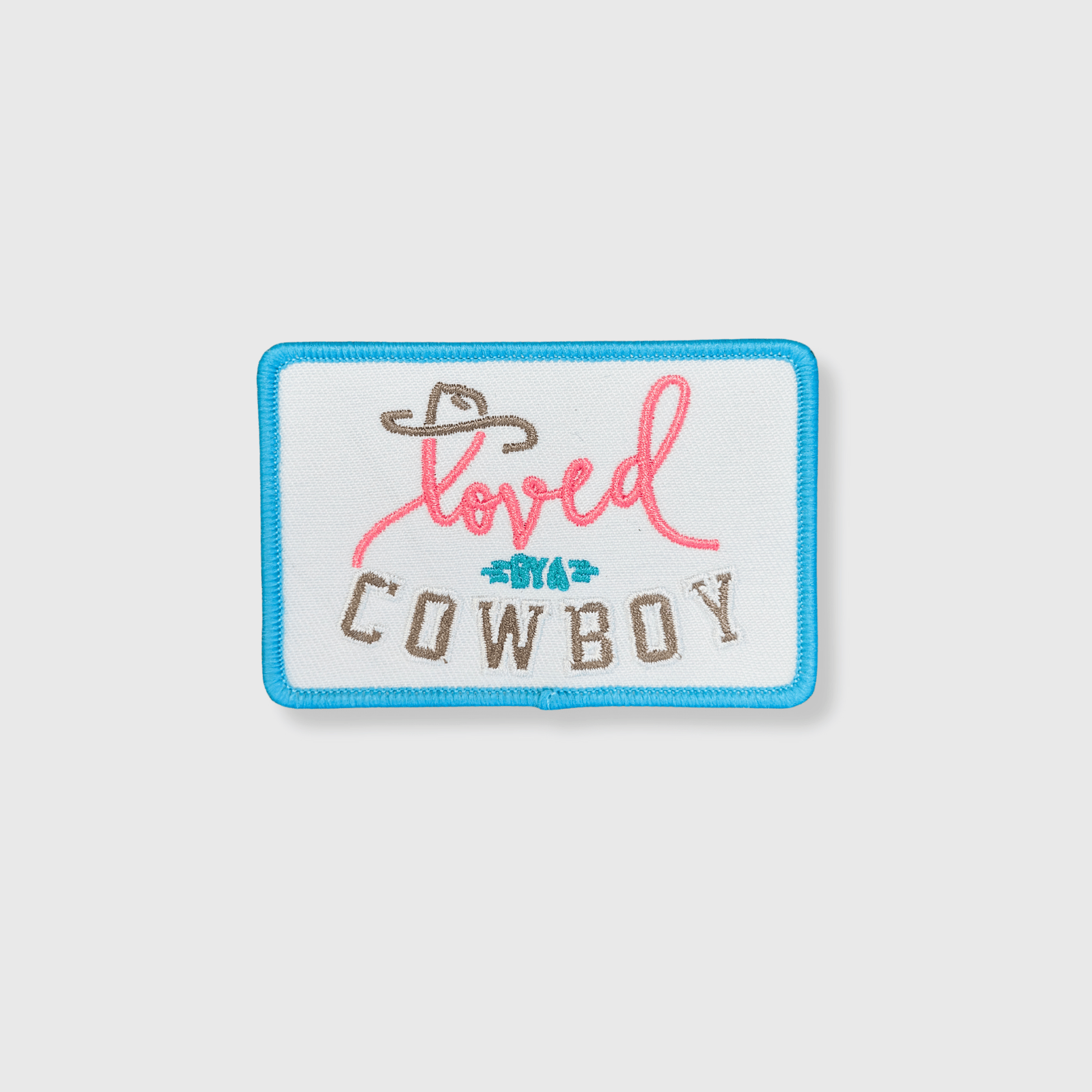 ILTEX Apparel Chenille Patches HP1011 - Loved Cowboy Hat Patch