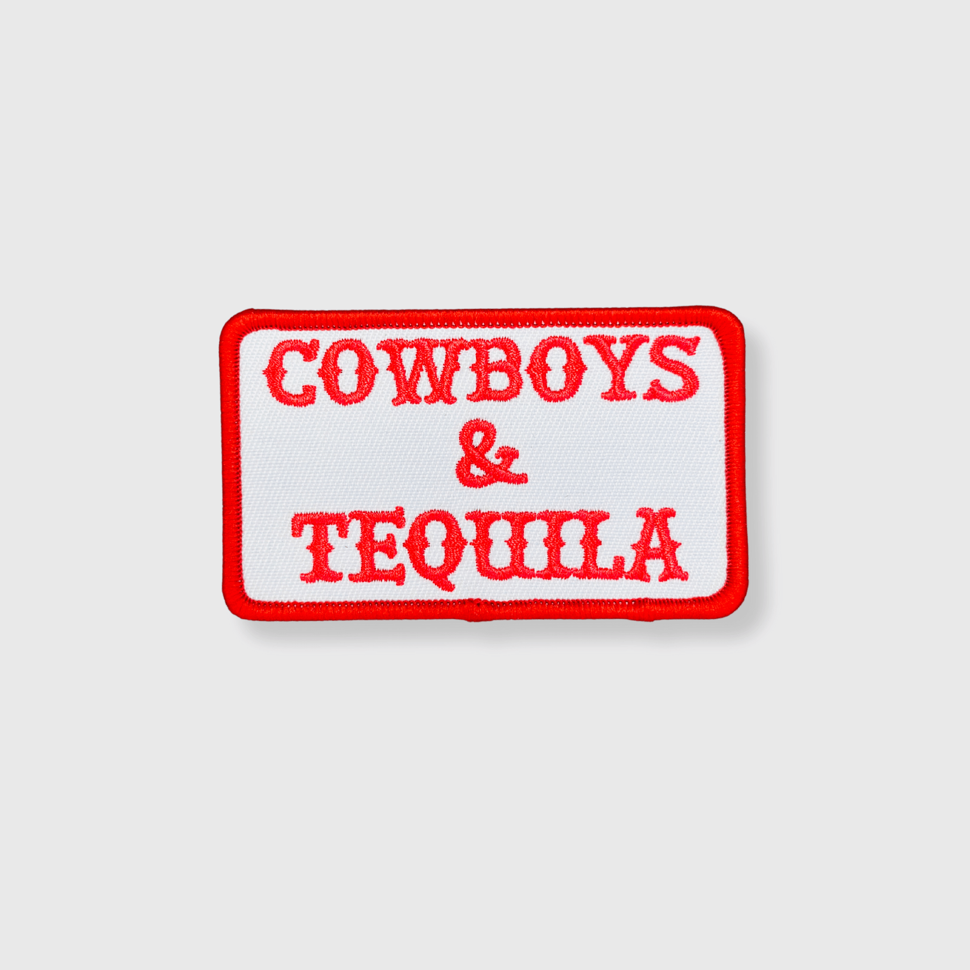 ILTEX Apparel Chenille Patches HP1014 - Cowboys & Tequila Hat Patch