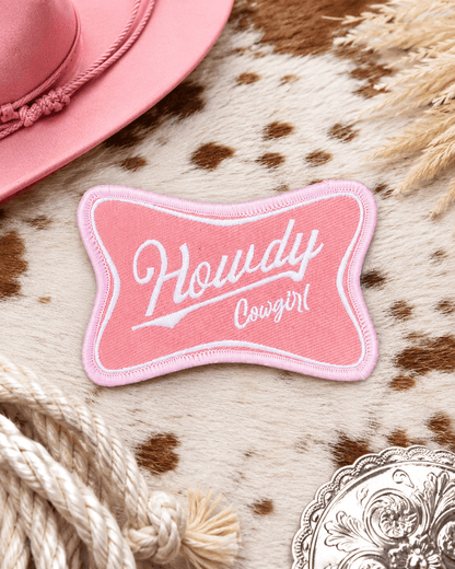 ILTEX Apparel Chenille Patches HP1016 - Howdy Cowgirl Hat Patch