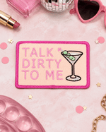 ILTEX Apparel Chenille Patches HP1017 - Talk Dirty To Me Hat Patch