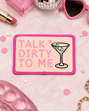 ILTEX Apparel Chenille Patches HP1017 - Talk Dirty To Me Hat Patch