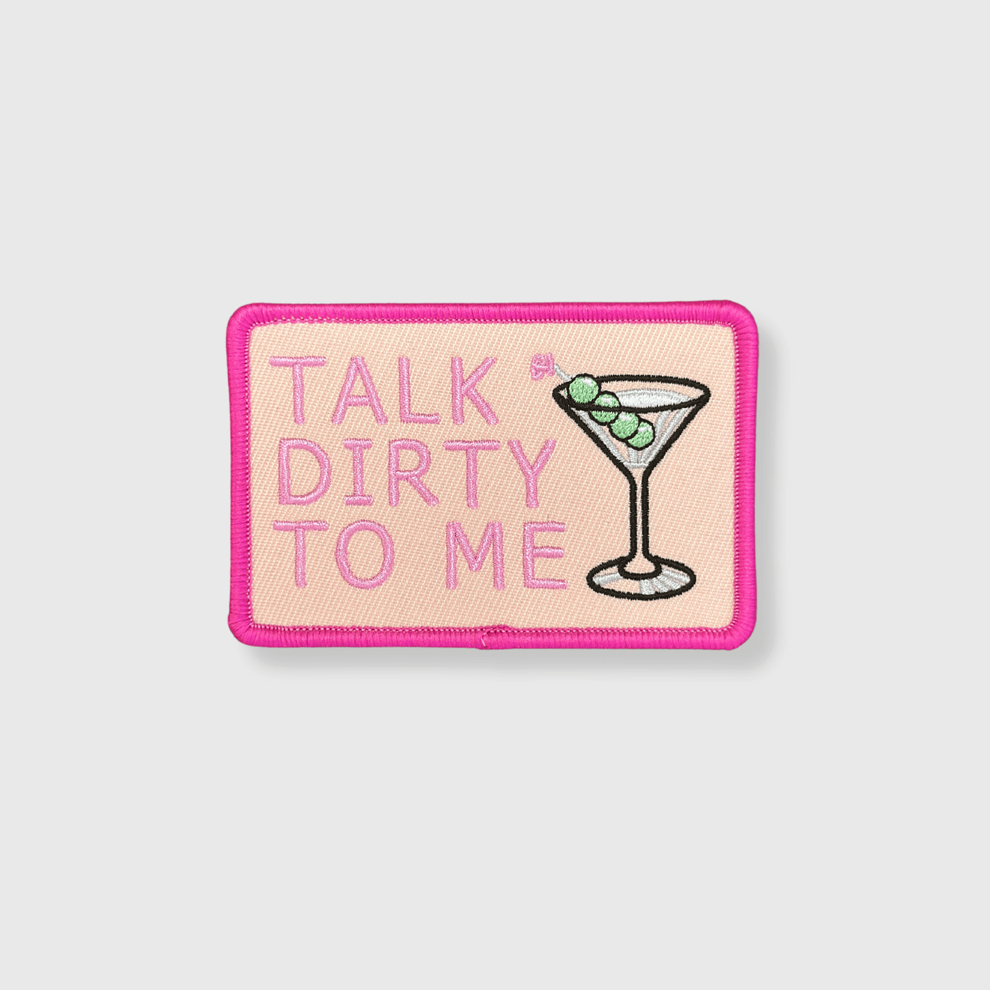 ILTEX Apparel Chenille Patches HP1017 - Talk Dirty To Me Hat Patch