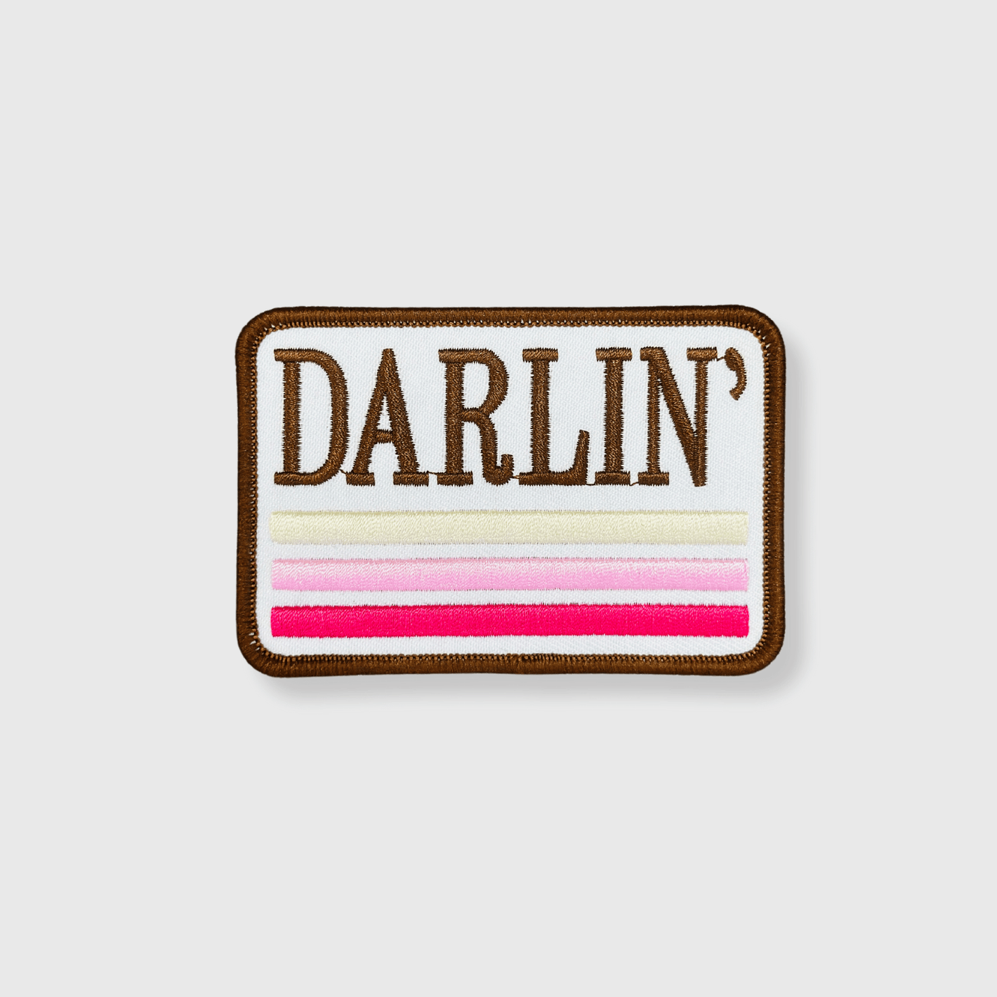 ILTEX Apparel Chenille Patches HP1025 - Darlin' Hat Patch