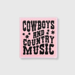 ILTEX Apparel Chenille Patches HP1028 - Cowboys and Country Music Hat Patch