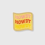 ILTEX Apparel Chenille Patches HP1031 - Howdy Trio Hat Patch