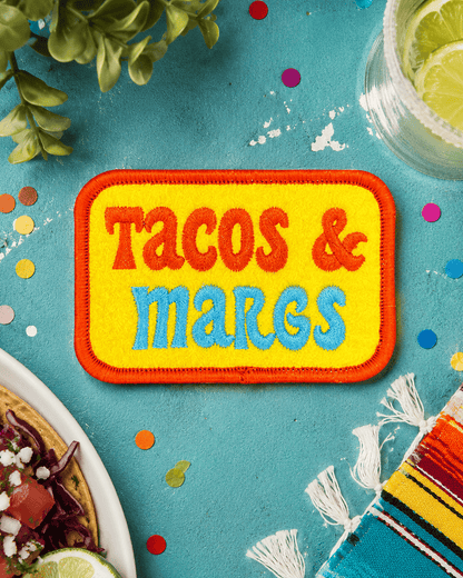ILTEX Apparel Chenille Patches HP1032 - Tacos & Margs Hat Patch