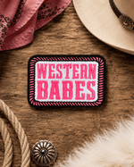 ILTEX Apparel Chenille Patches HP1038 - Western Babes Hat Patch