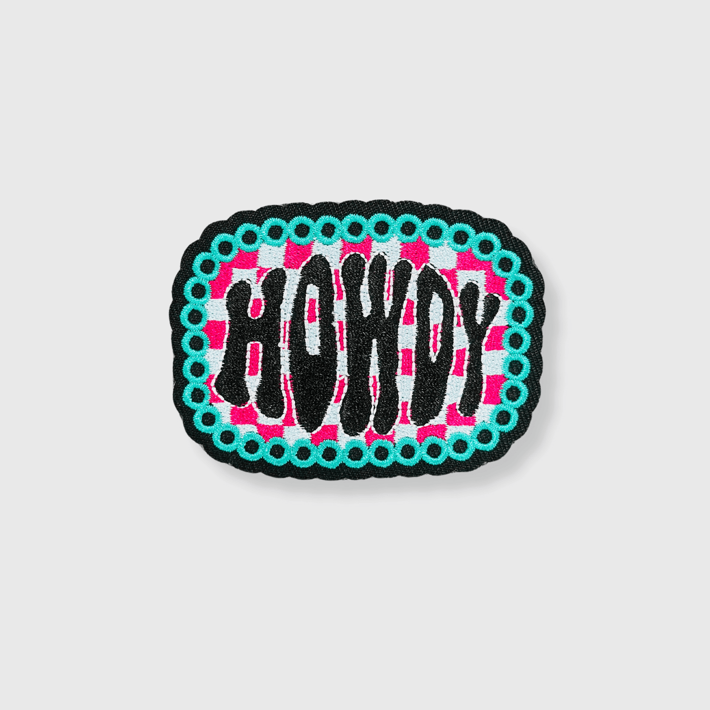 ILTEX Apparel Chenille Patches HP1046 - Howdy Hat Patch