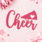 ILTEX Apparel Chenille Patches Pink CP1196 - Fluffy Cheer Patch