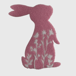 ILTEX Apparel Chenille Patches Pink CP1206 - Pastel Easter Bunny Patch
