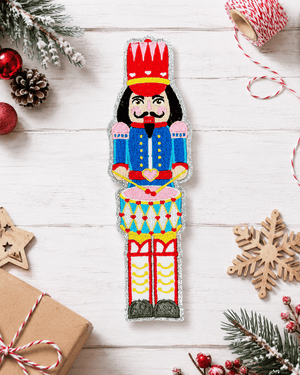 ILTEX Apparel Chenille Patches Red - Single CP1130 - Nutcracker Figures
