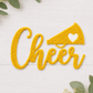 ILTEX Apparel Chenille Patches Yellow CP1196 - Fluffy Cheer Patch