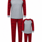 ILTEX Apparel Christmas Buffalo Plaid Family Pajamas Set