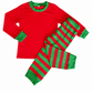 ILTEX Apparel Christmas Red Green Family Pajama Set (Kids & Adult)