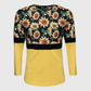 ILTEX Apparel Color Block Sunflower Yellow Top