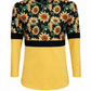 ILTEX Apparel Color Block Sunflower Yellow Top