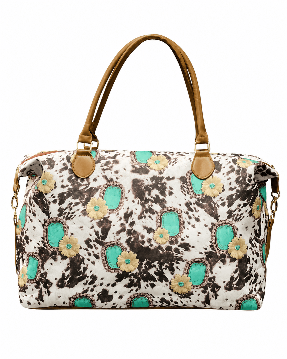 ILTEX Apparel Cow Gemstones Weekender Bag